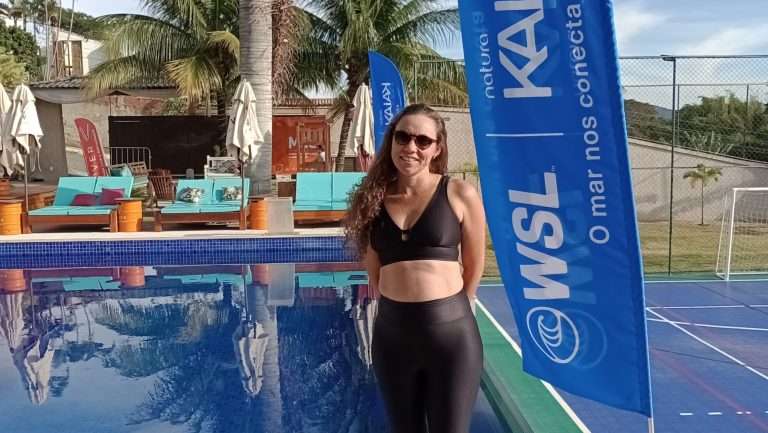 Aula de Yoga com o time de influenciadores da Natura – VIVO Rio Pro (WSL) – Junho 2023